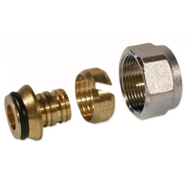 Гайка зі штуцером Bianchi Ø 16(2.0)×1/2" (для PEX труб)